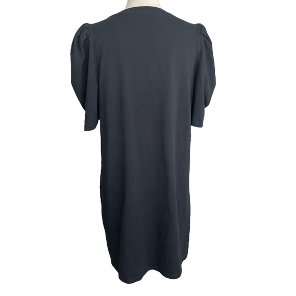 Pomander Place Stella Black Puff Sleeve Effortless Up Down Dress Women Size XXL - Picture 3 of 7